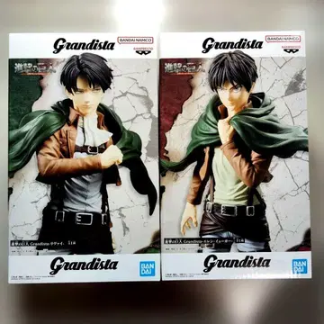 진격의 거인 Grandista 피규어 리바이 엘렌 2종 세트