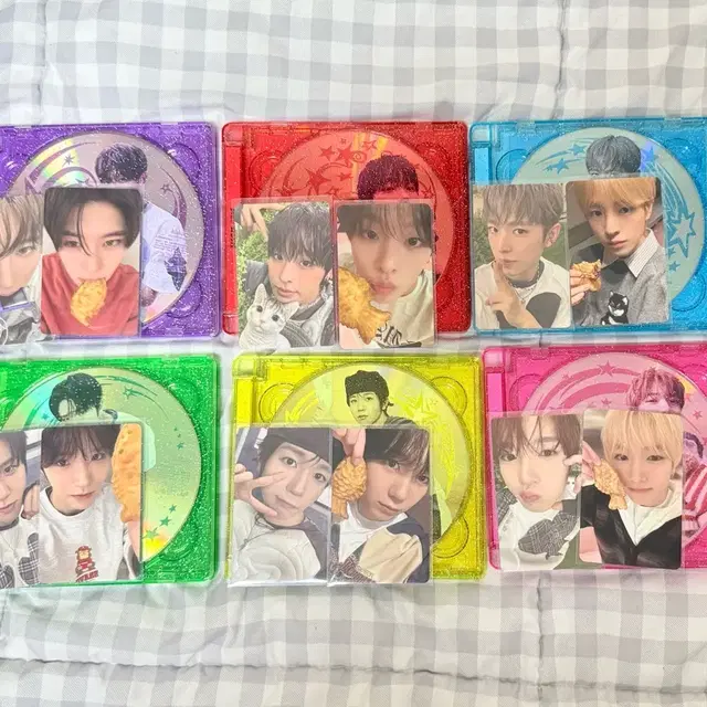 엔시티위시 컬러쥬얼앨범 포카세트 일괄로 양도 합니다