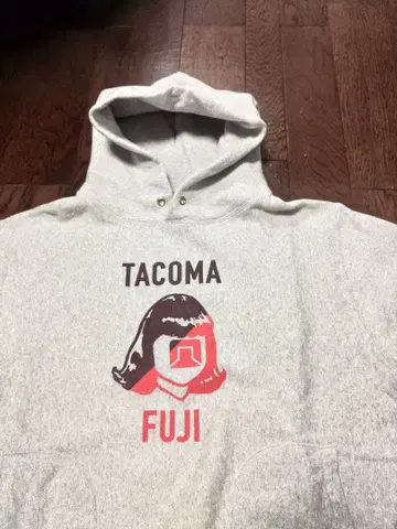 TACOMA FUJI 후드티 리버스 위브 XL 택 포함 미사용