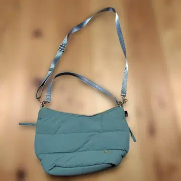 ROOTOTE 다운 숄더백 아이스 민트 그린