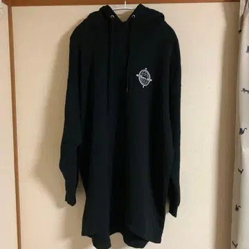 로데오 크라운 후드티 원피스 블랙