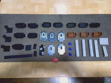 LEGO 블록 부품 세트 외벽 캐슬 성 시리즈