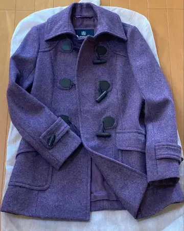 아쿠아 스큐텀 런던 퍼플 더플 코트