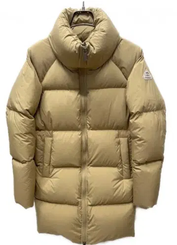 피레넥스 다운 자켓 스탠드 카라 베이지
