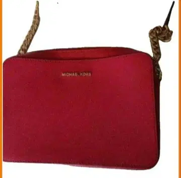 마이클코어스 숄더백 빨간색