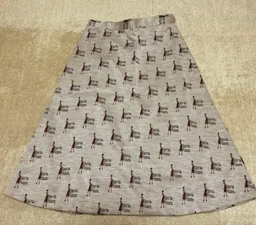 쇼와 레트로 Maria Roza 니트 스커트