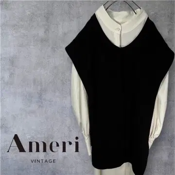 AMERI MANY WAY VEST LAYERED SHIRT DRESS