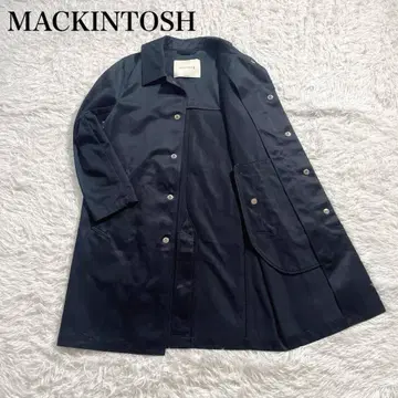 컨디션 최상 매킨토시 데님 코트 스텐칼라 코트 덩켈드