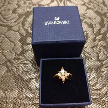 Swarovski 별 모양 크리스탈 반지