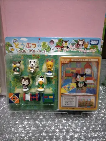 동물의 숲 피규어 세트