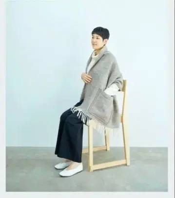 라푸안칸크리 포켓 숄 MARIA