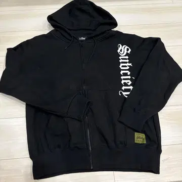 Subciety 후드티 M 사이즈 블랙