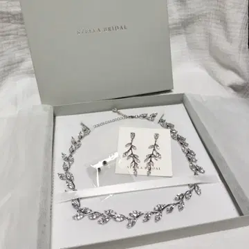 [ STELLA BRIDAL ] 목걸이 & 귀걸이 세트