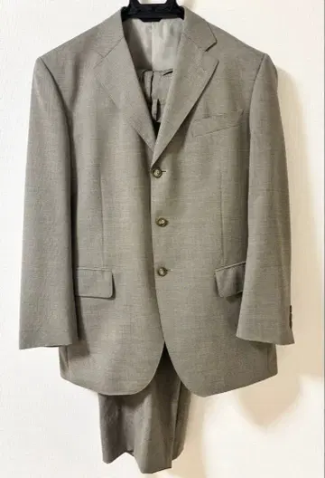 [ 새상품급 익일 배송 ] 그레이 비즈니스 정장 3버튼