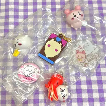 치이카와 (먼작귀) 헌책방 바스락 늘어서는 물방울 캔뱃지 쿠라스시 모음