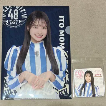 AKB48 이토 모모카 이토모모 웬디즈 클리어 파일 코스터