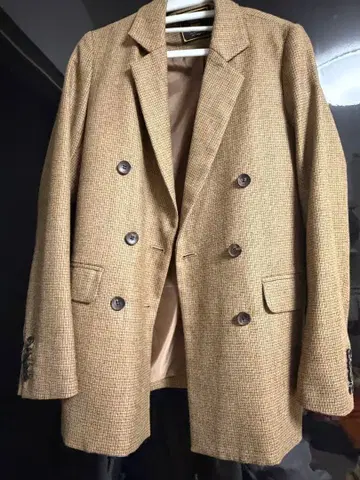 FREAK'S STORE 자켓 브라운 울 더블