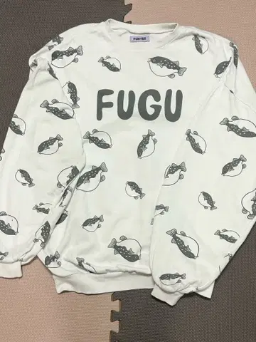 PUNYUS 푸뉴즈 복어 패턴 트레이닝복 사이즈 3