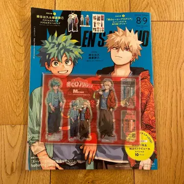 멘즈 논노 히로아카 부록 아크릴 스탠드 스티커 미도리야 바쿠고