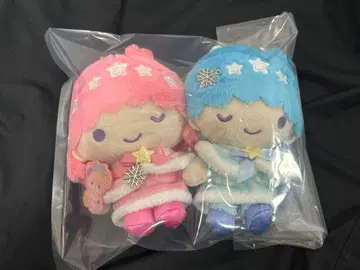 리틀트윈스타 키키라라 50주년 기념 마스코트 2종 세트