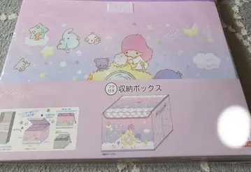 산리오 캐릭터 리틀트윈스타 칸막이 수납 박스