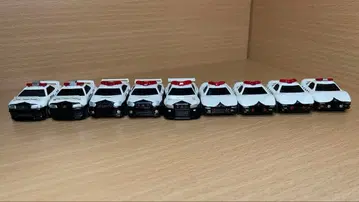 경찰차 풀백 9대 세트