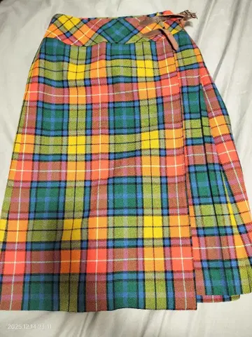 THE SCOTCH HOUSE 플리츠 스커트 38 사이즈