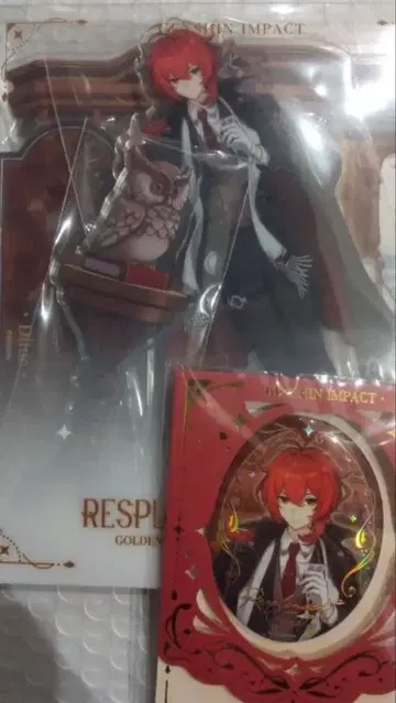 원신 딜루크 찬란한 밤의 연회 아크릴 스탠드 & 캔뱃지