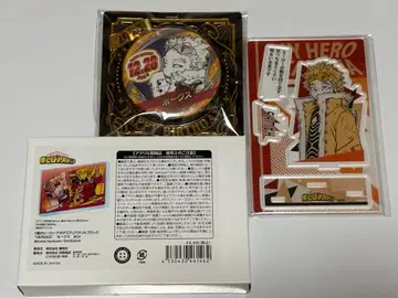 나의 히어로 아카데미아 호크스 명장면 디오라마 캔뱃지 아크릴 블록 23