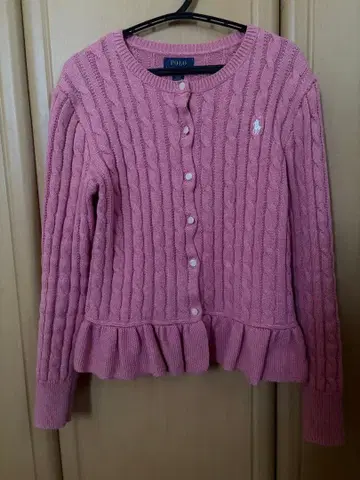 랄프 로렌 페플럼 가디건