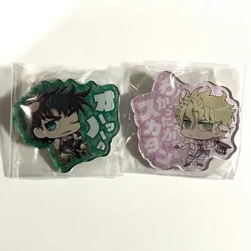 죠죠 JOJO WORLD 아크릴 배지 죠셉 시저 묶음 판매