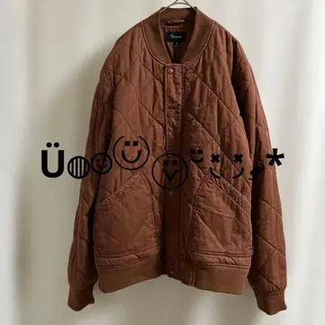 Brixton 브릭스톤 퀼팅 자켓 카멜 브라운 남성용