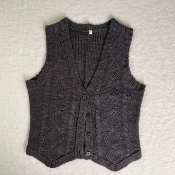 무인양품 니트 베스트