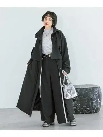 PAGEBOY 숏 자켓/베스트 2P 코트