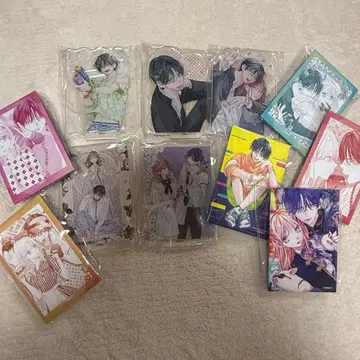 봄의 폭풍과 몬스터 만복 가챠 아크릴 스탠드 캔뱃지