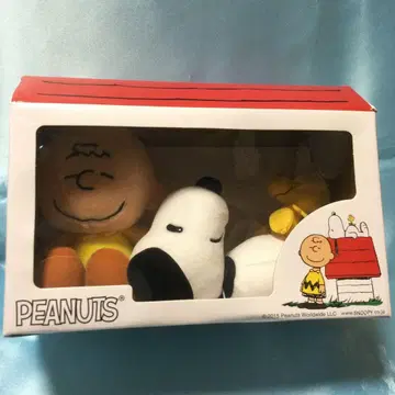 [ 새상품 ] 스누피 / PEANUTS / 봉제 인형 / 하우스 세트
