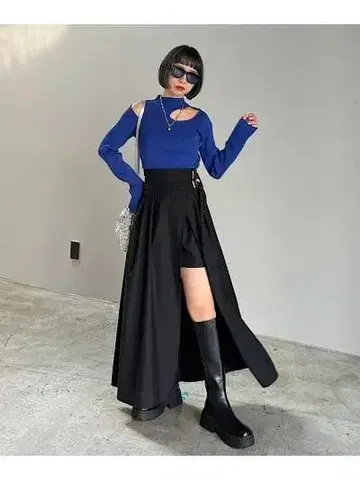 PAGEBOY 도킹 랩스커트