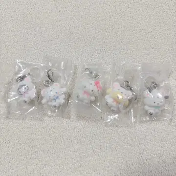 산리오 캐릭터즈 메지루시 액세서리 후와후와 스노우 세미 컴프