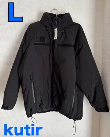 [ kutir ] 블랙 다운 자켓