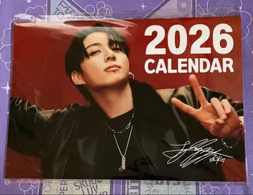 BTS 정국 2026년 최신 버전 벽걸이 달력 3