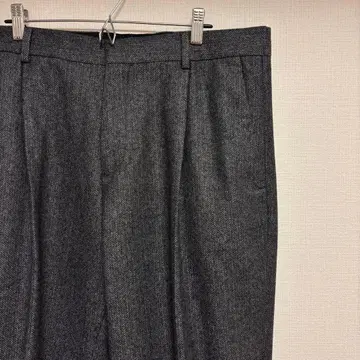 COS 원턱 팬츠 슬랙스 트위드 캐시미어 혼방