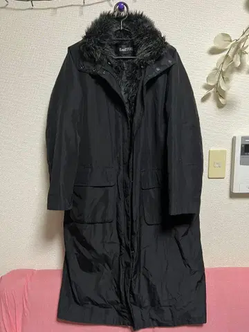 EmiliTOH 블랙 롱 코트 7AR