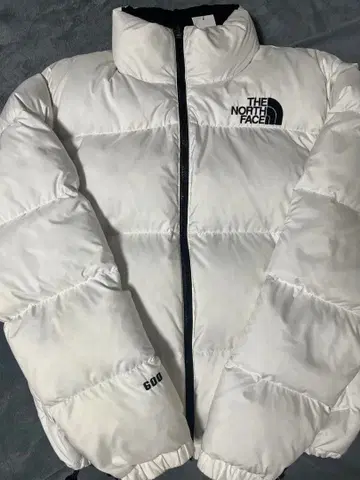THE NORTH FACE 화이트 다운 자켓 600