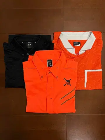 Oakley 피케 셔츠 3종 세트
