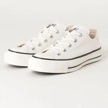 새상품 CONVERSE CANVAS AS J OX 화이트 23.5 일본제