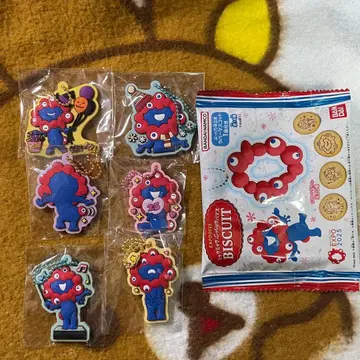 먀쿠먀쿠 통통 고무 스트랩 비스킷 박람회 [ B세트 ]