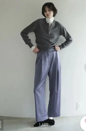 CLANE 새틴 슬랙스 팬츠