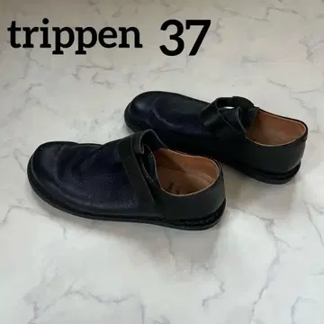 트리픈 trippen BEUTEL 사이즈 37 벨크로 가죽 신발