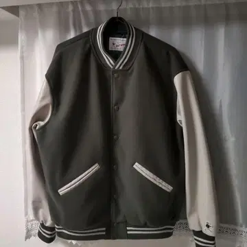 BUTWIN 바시티 자켓 카키 어반 리서치