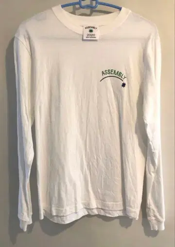 호시노 겐 롱 슬리브 셔츠 ASSEMBLY 2020 화이트 S 사이즈